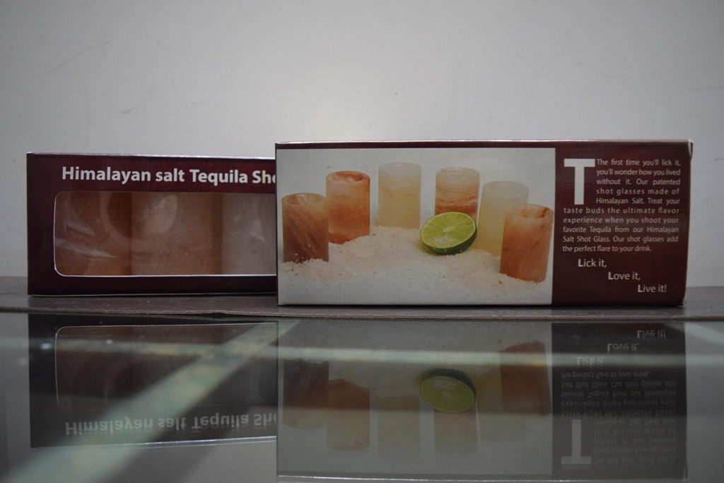 Himalayan Salt Tequila Shots Packaging